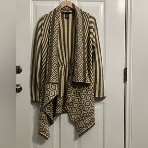 United States Sweaters- cardigan-aztec pattern 
Beige/cream color